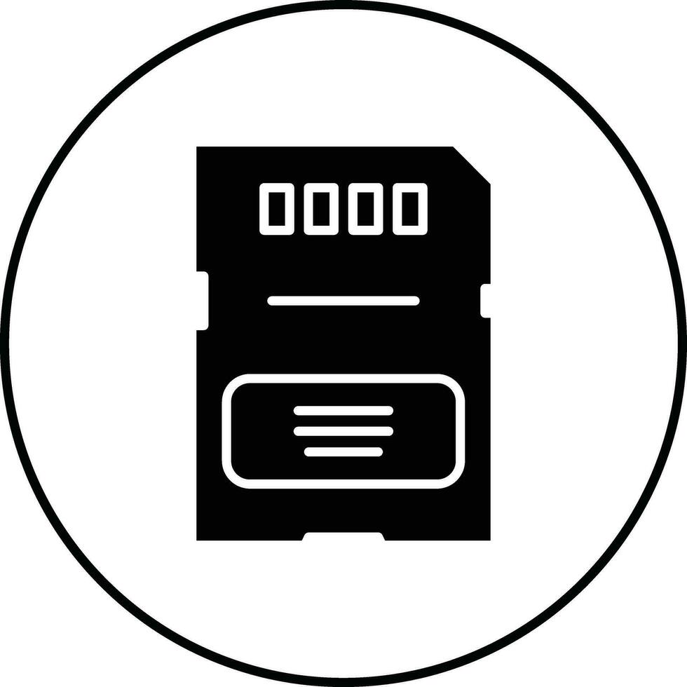 Sd Card Vector Icon