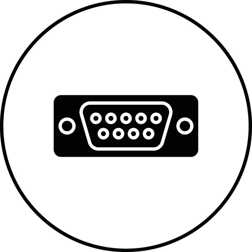 Vga Port Vector Icon