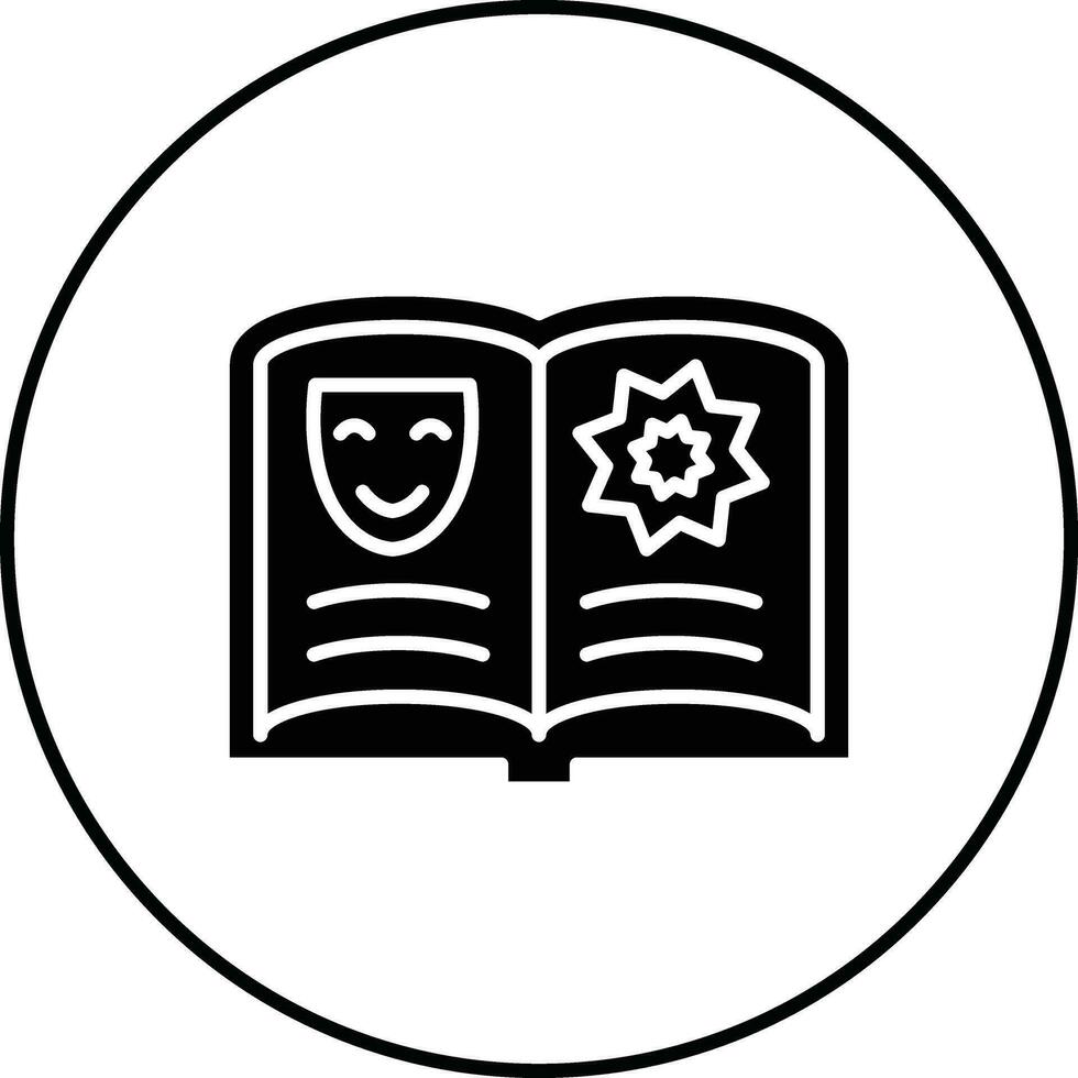 Comic Book Vector Icon