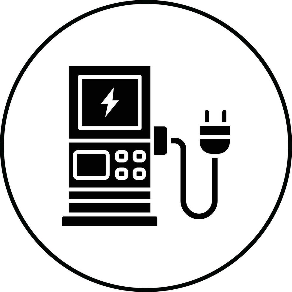 Charging Station Vector Icon