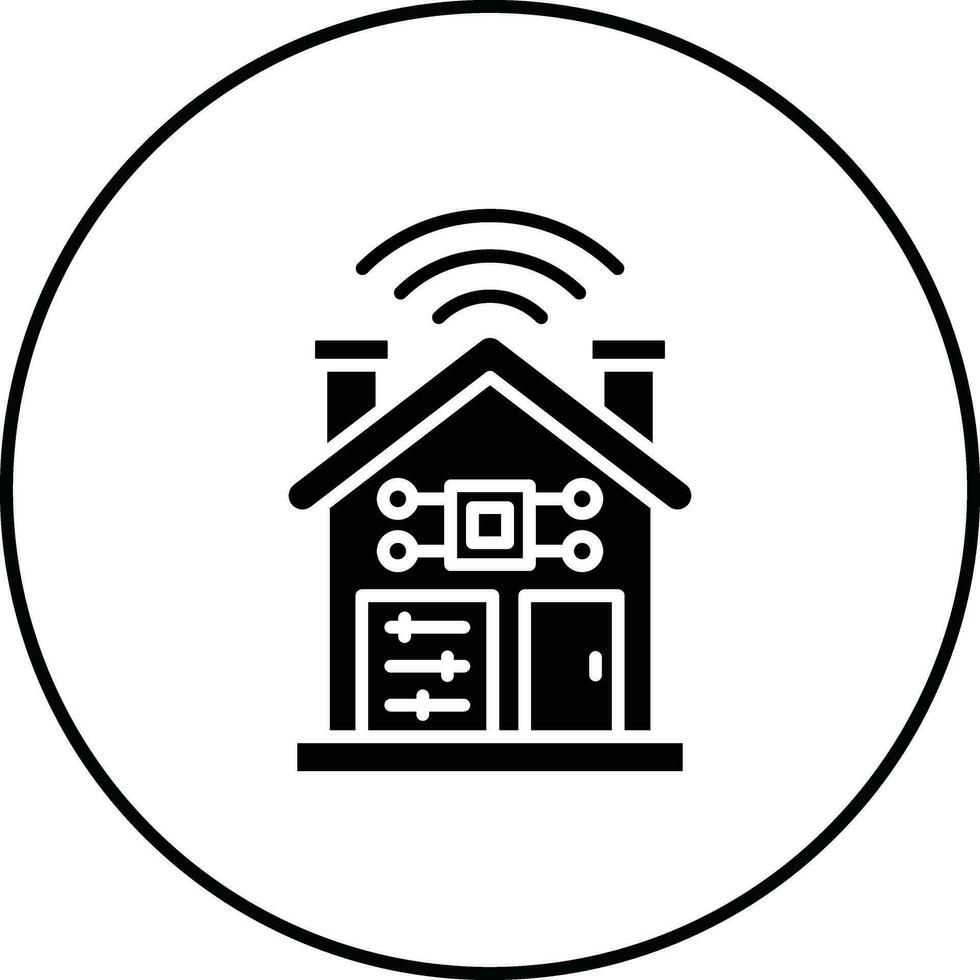 Home Control Vector Icon