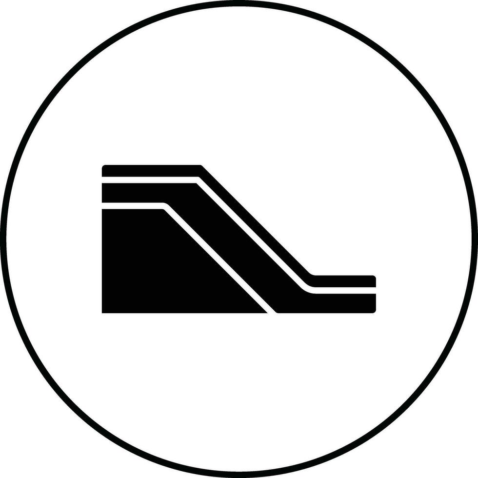 Escalator Vector Icon