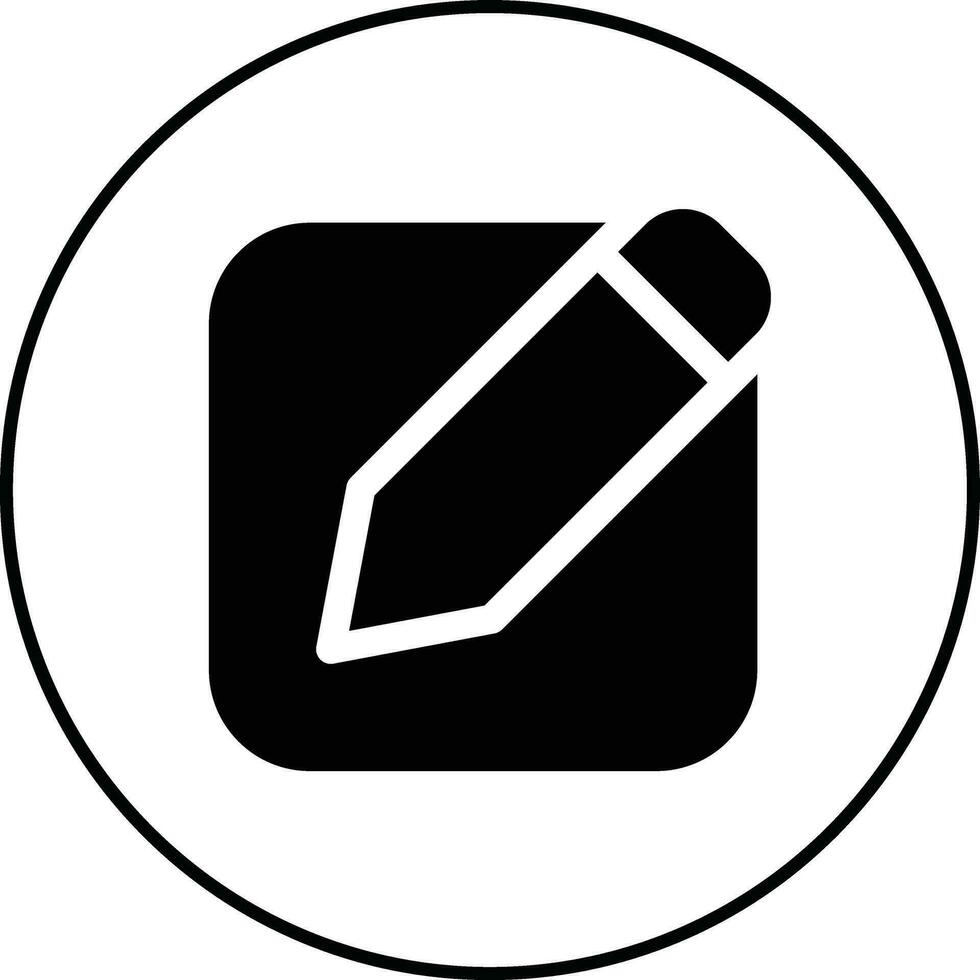 Edit Square Vector Icon