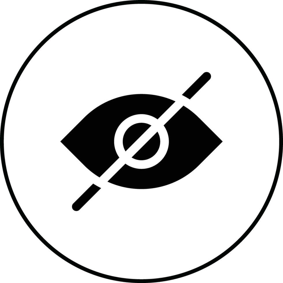 Hide Vector Icon