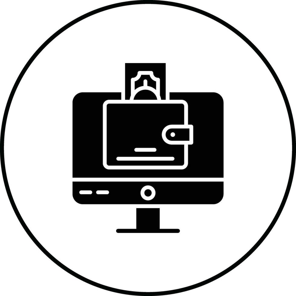Digital Wallet Vector Icon