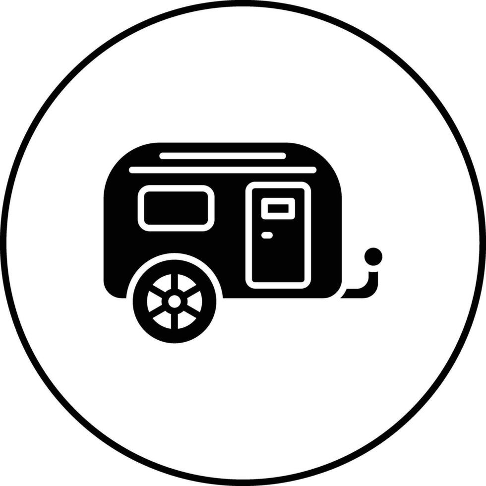Caravan Vector Icon