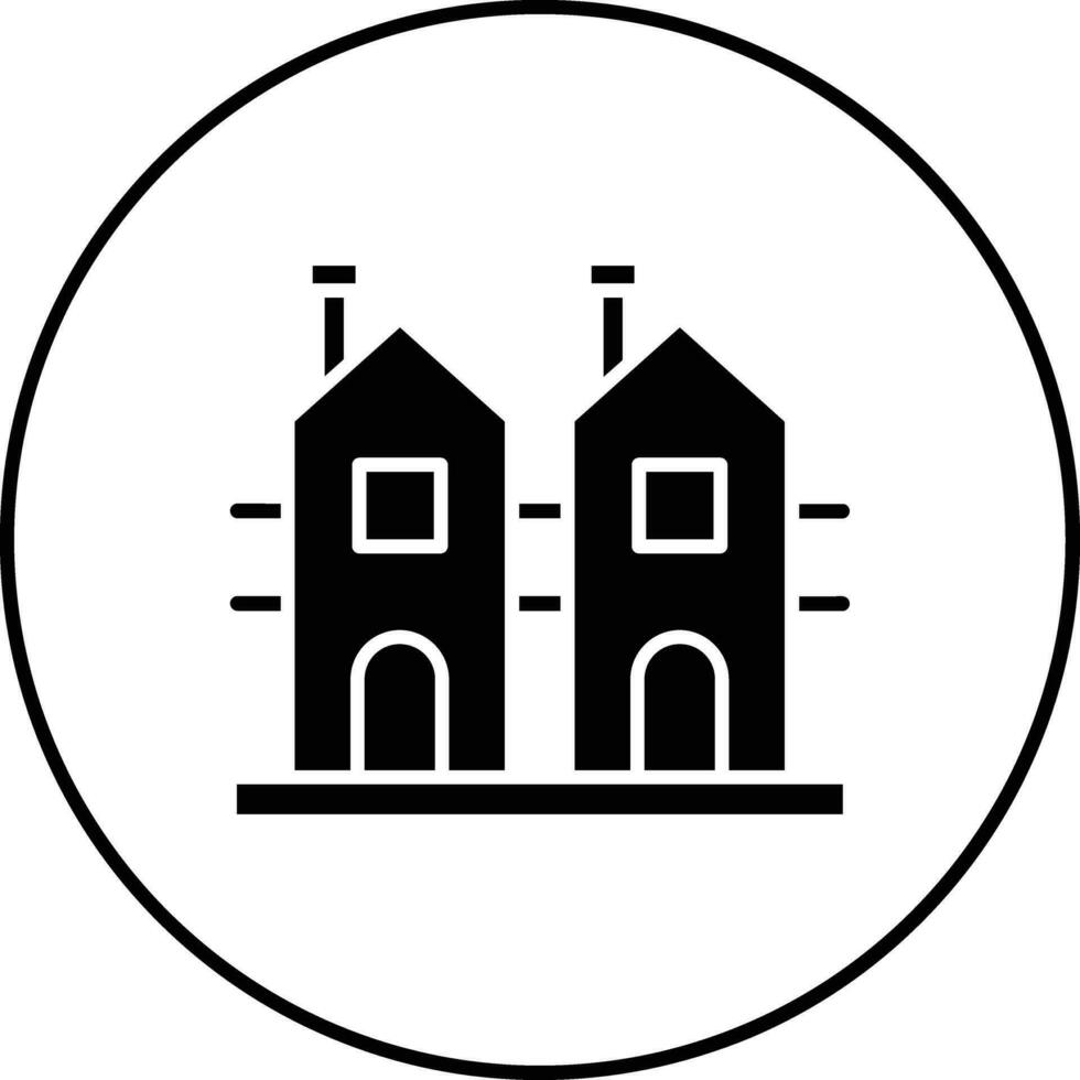 Dutch House Vector Icon