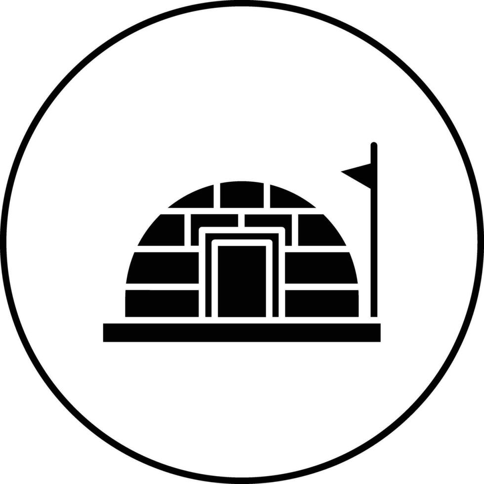 Igloo House Vector Icon