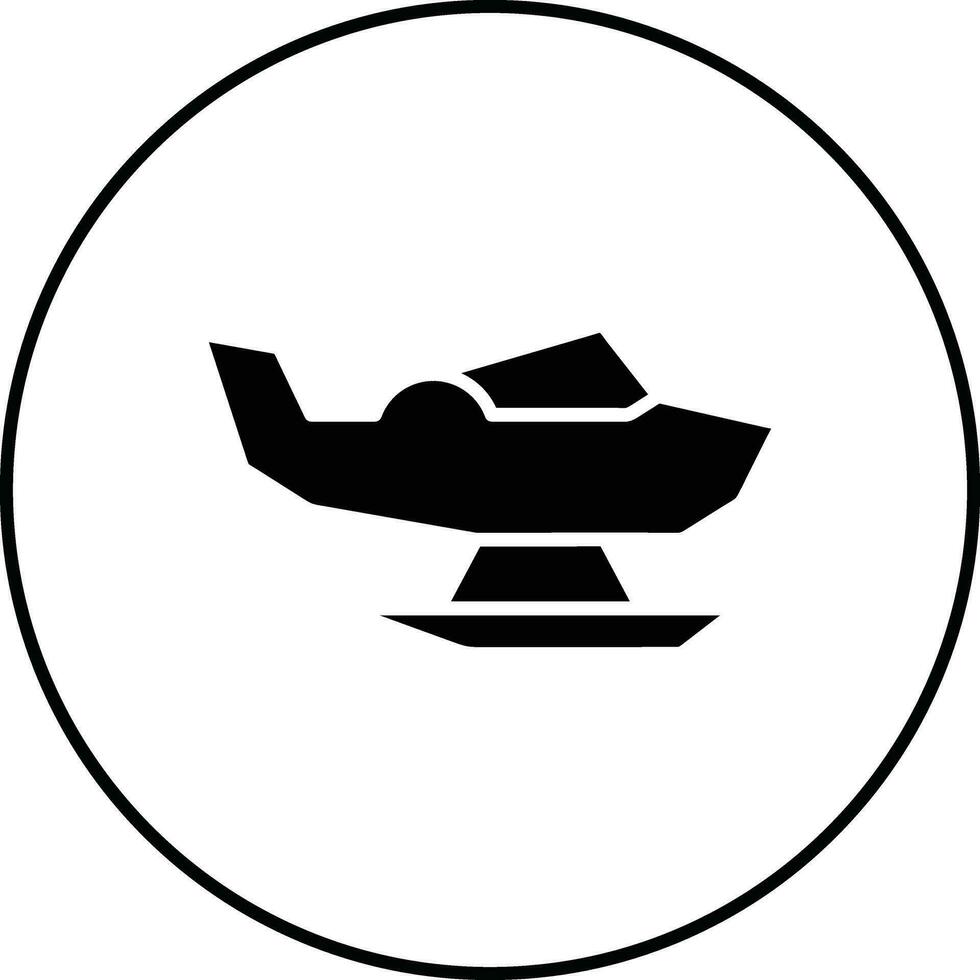 Seaplane Vector Icon