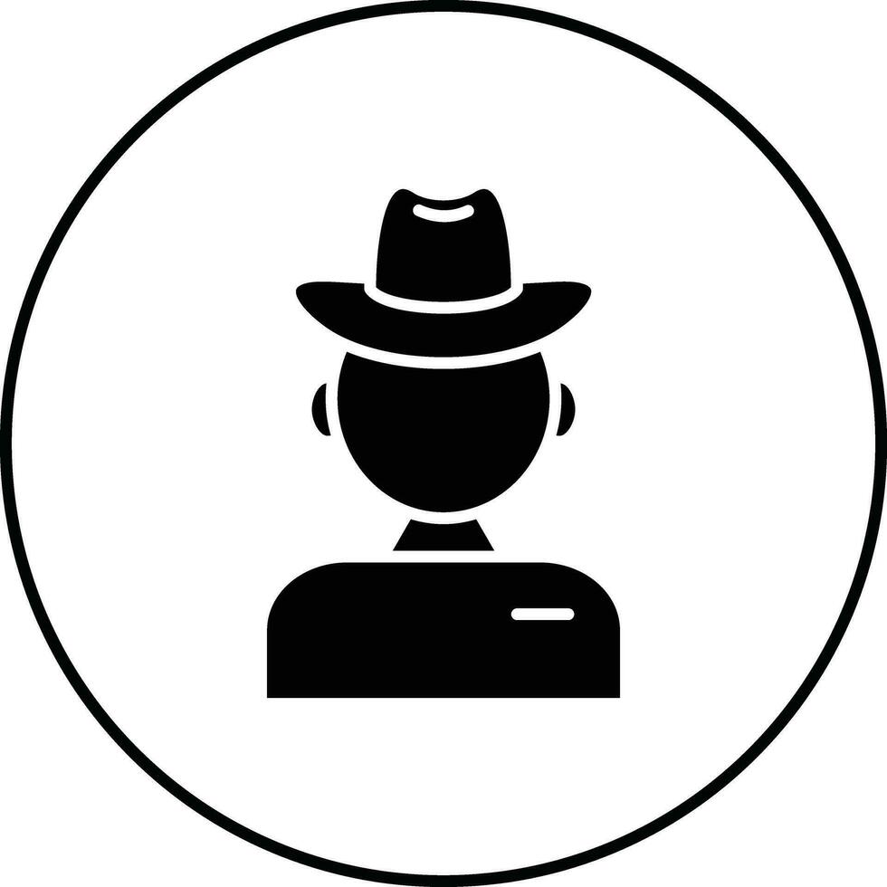 Cowboy Vector Icon