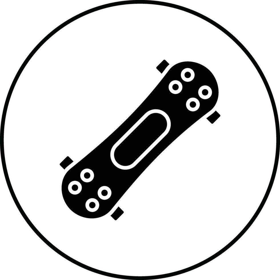 Skateboard Vector Icon