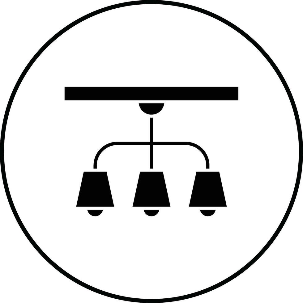 Ceiling Lamp Vector Icon