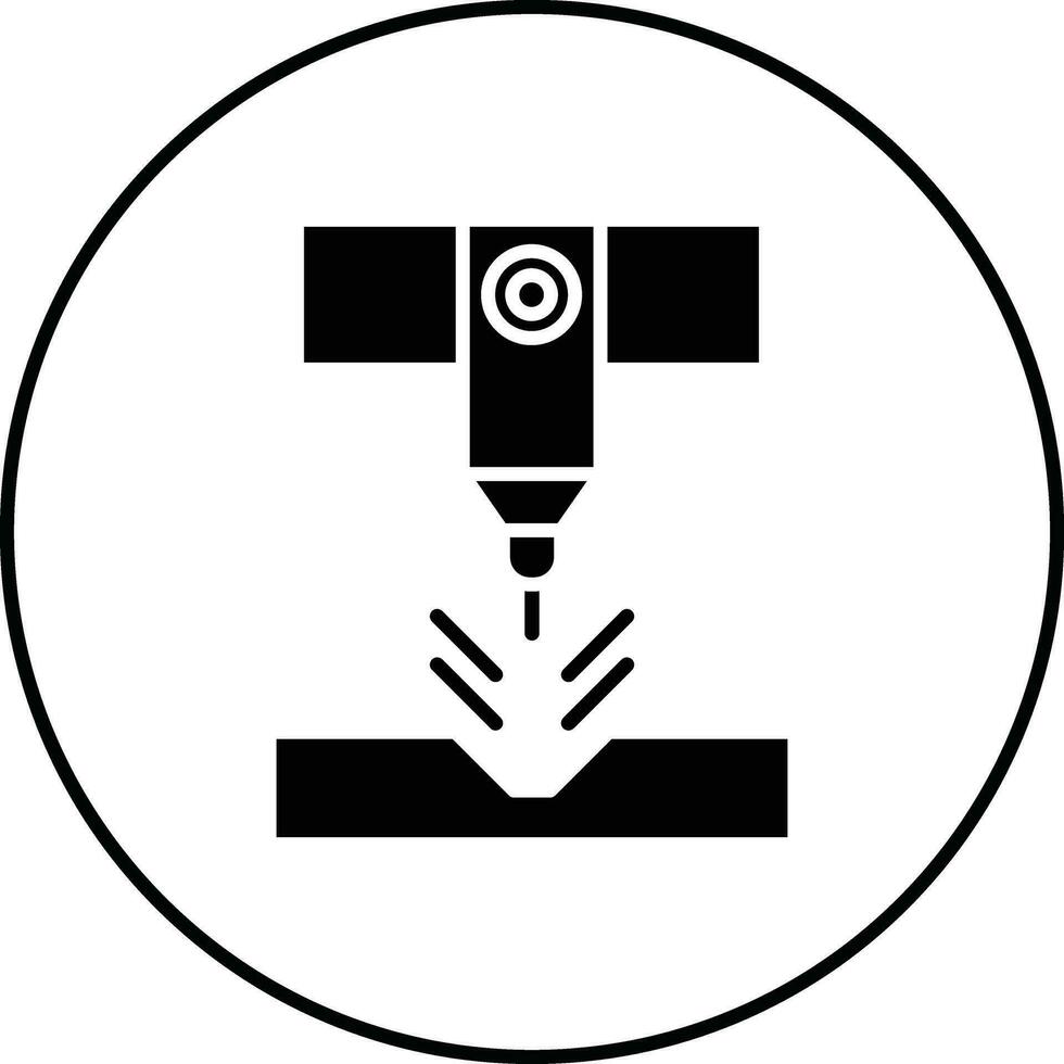 Plasma Laser Vector Icon