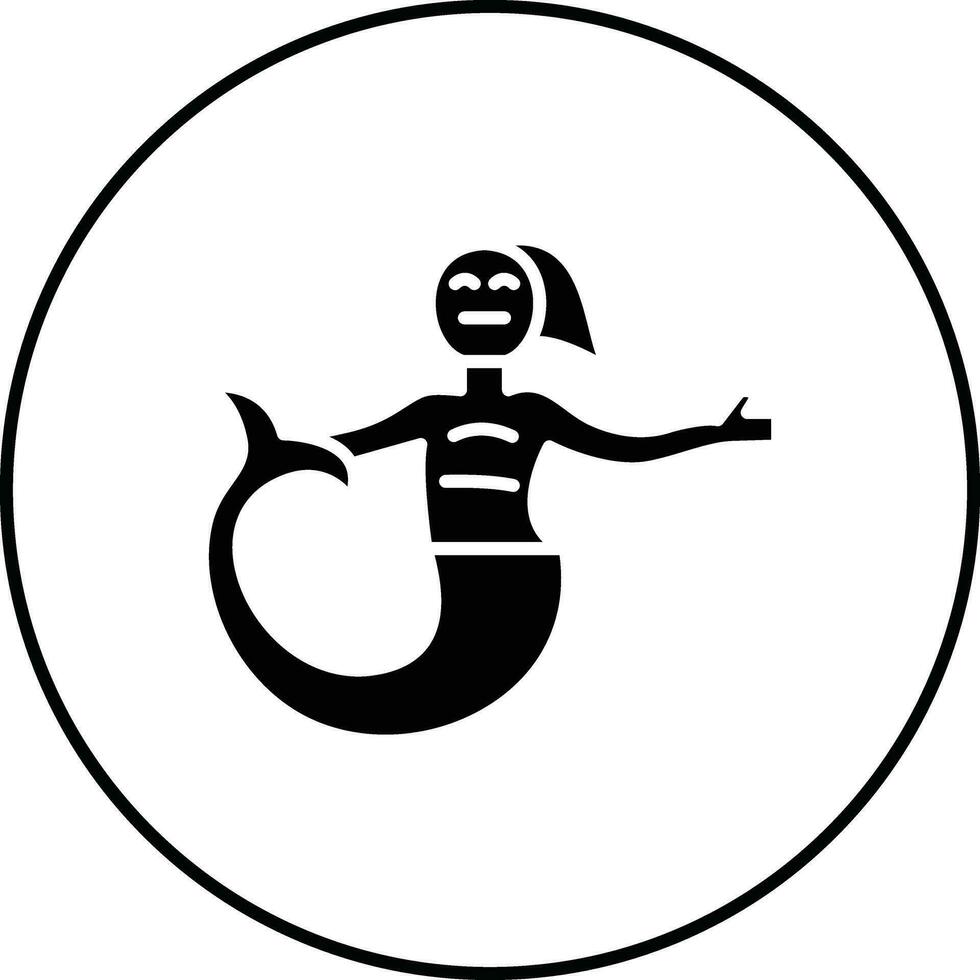 icono de vector de sirena