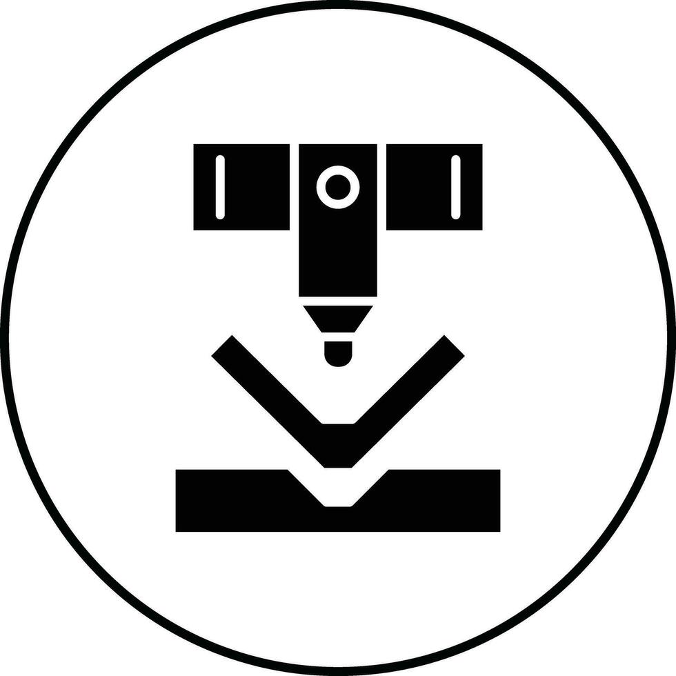 Bending Machine Vector Icon