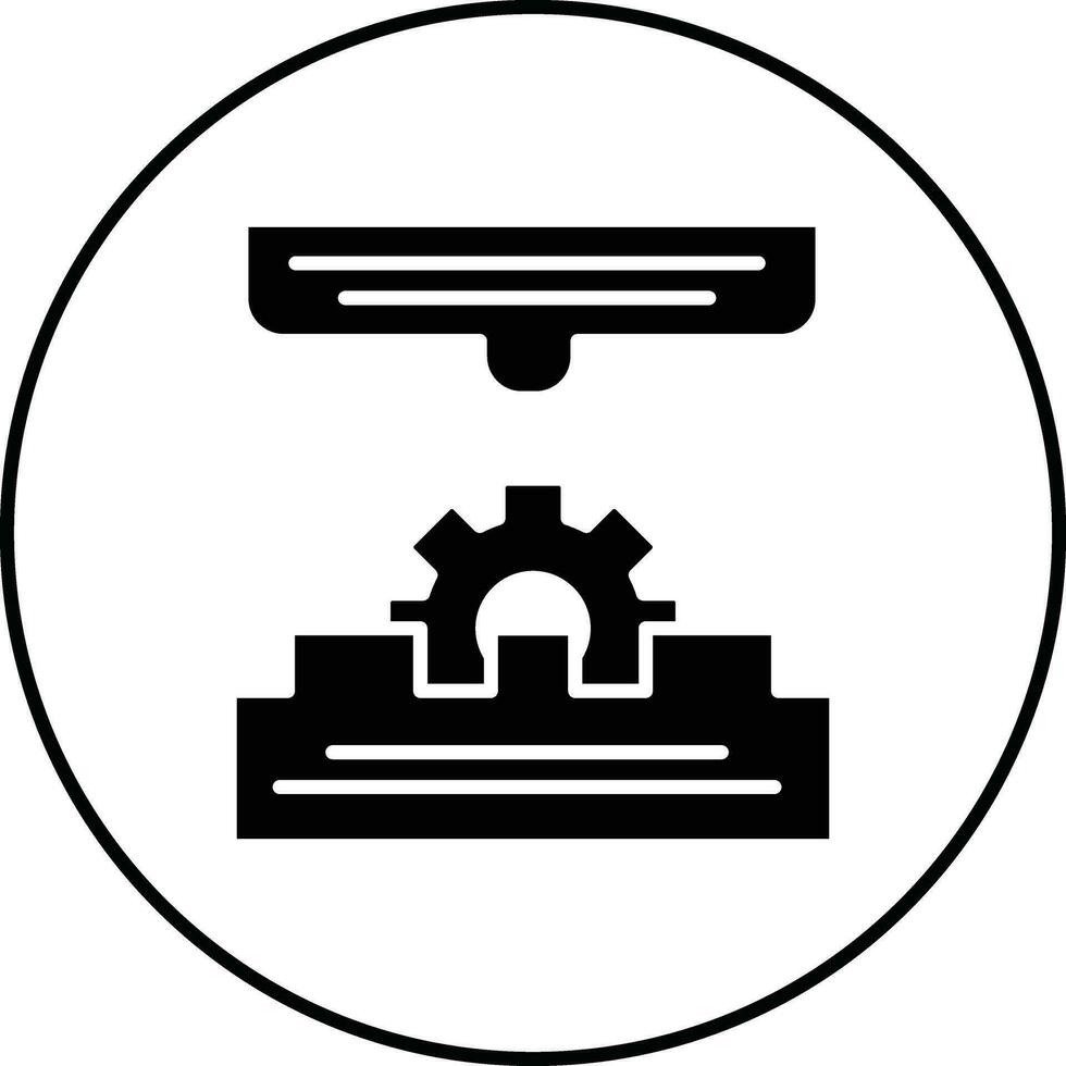 Engineering Printer Vector Icon