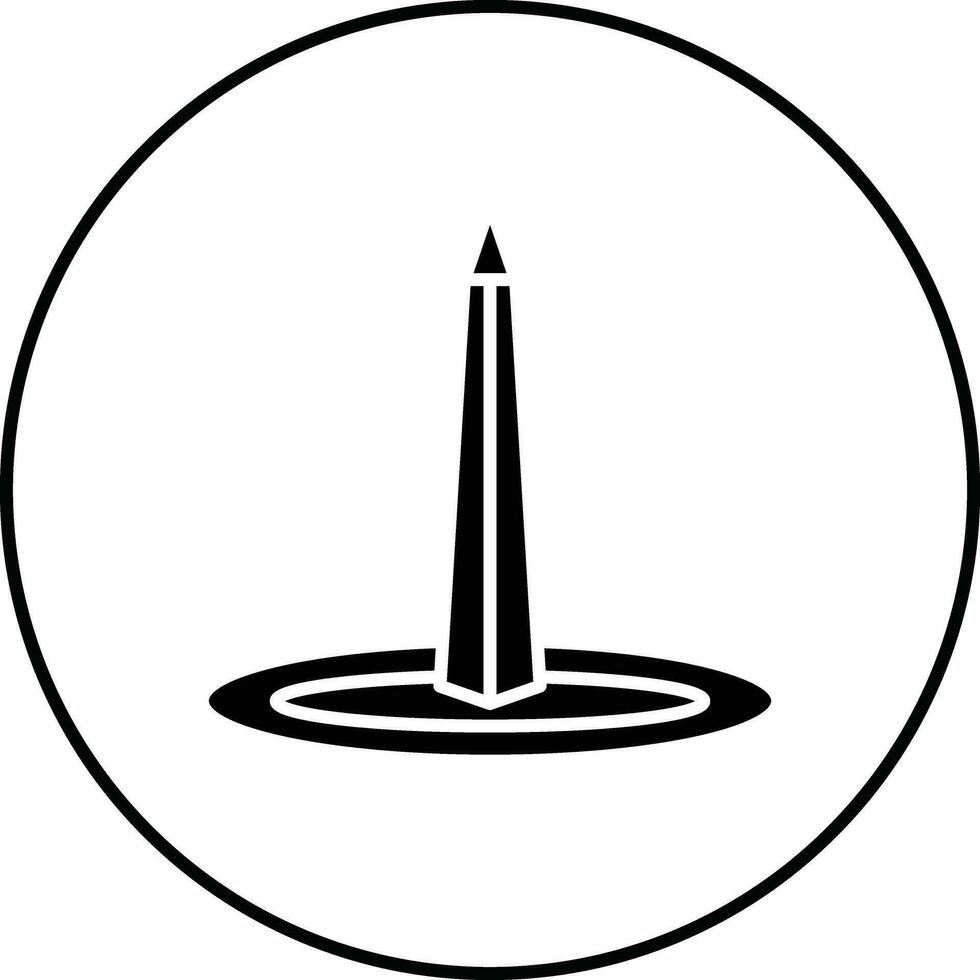 Obelisk Of Buenos Aires Vector Icon