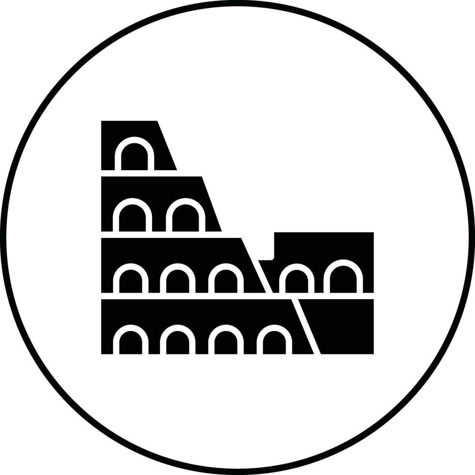 Coliseum Vector Icon