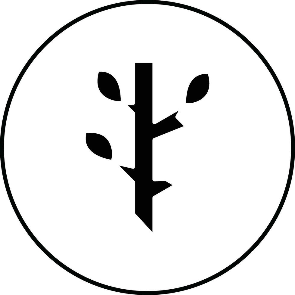 Tree Branch Vector Icon