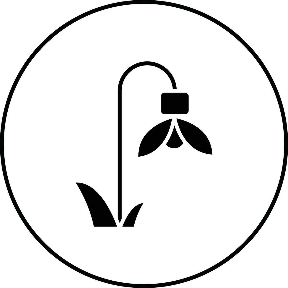 Snowdrop Vector Icon
