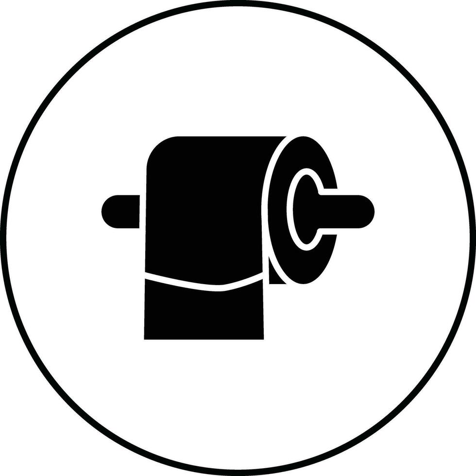 Toilet Paper Vector Icon