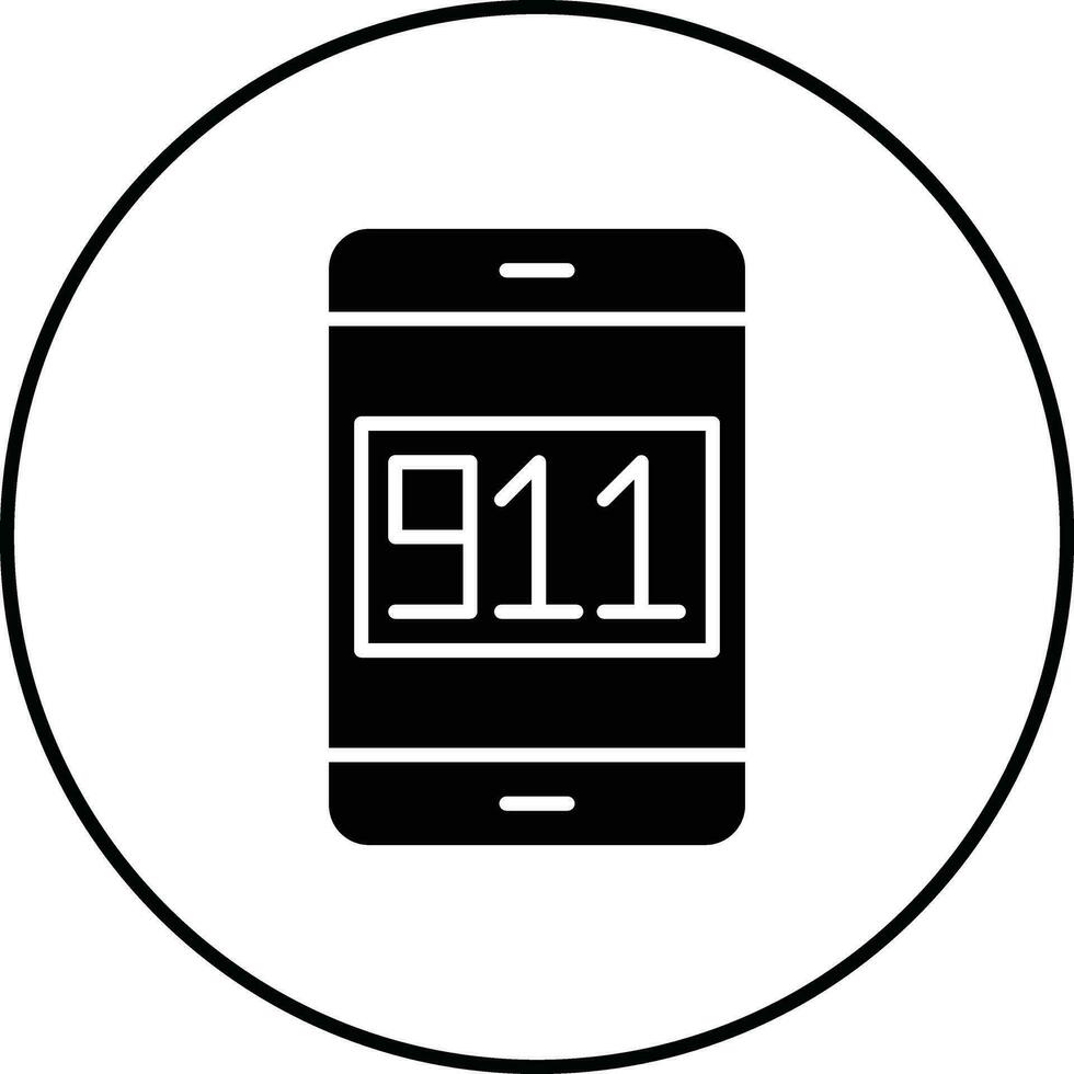 Call 911 Vector Icon
