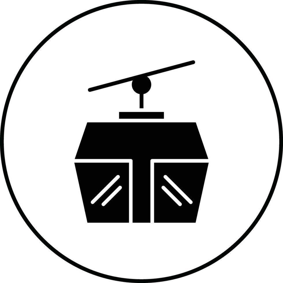 Cable Car Vector Icon