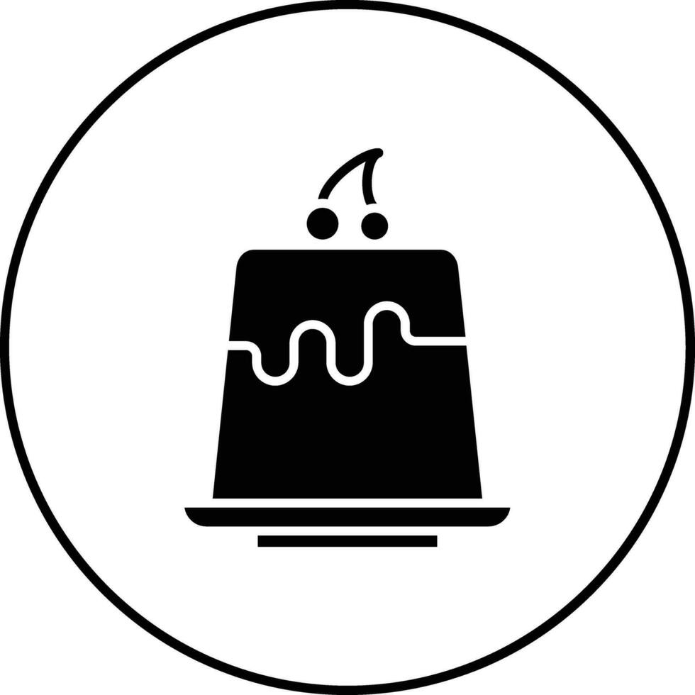 Pudding Vector Icon