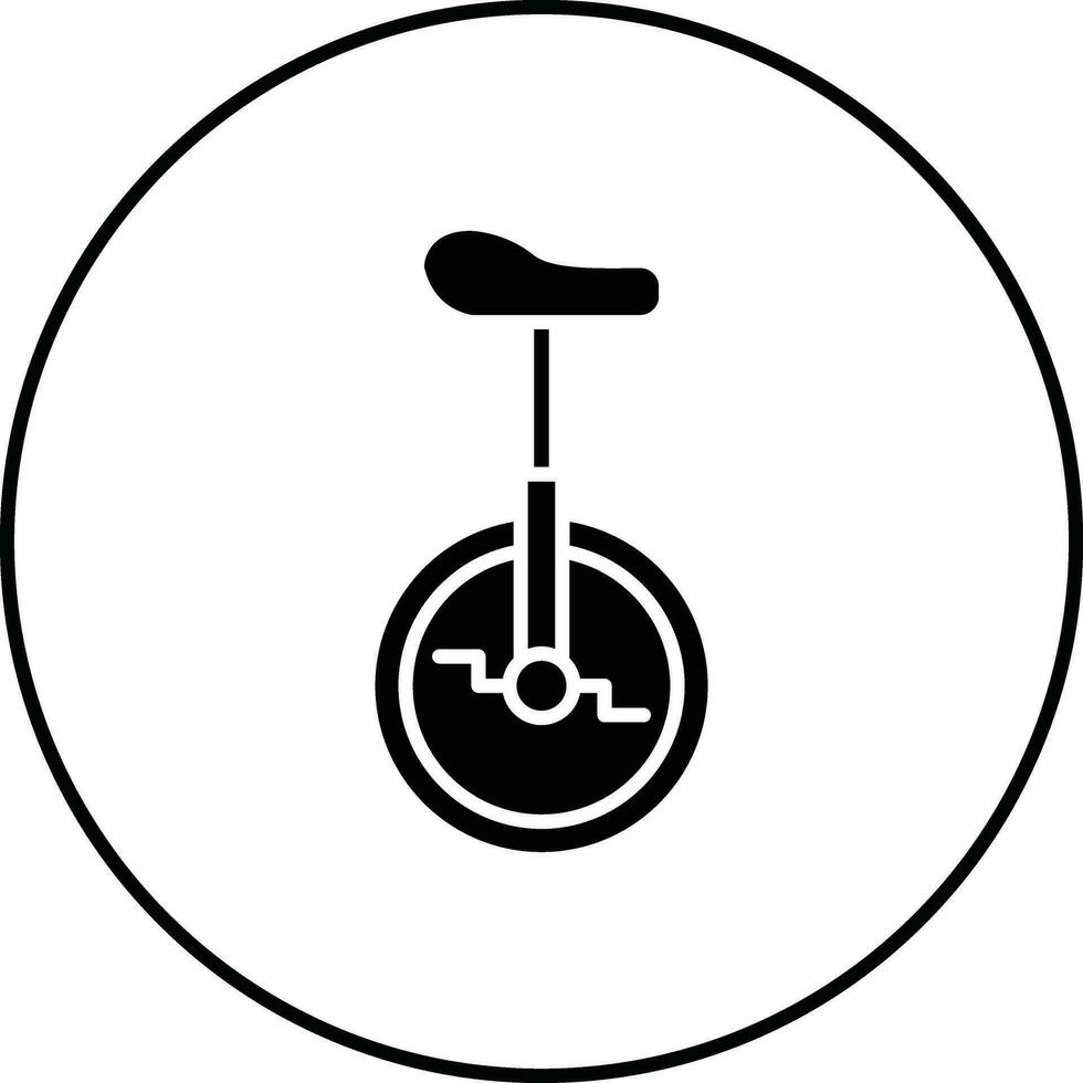 Monocycle Vector Icon