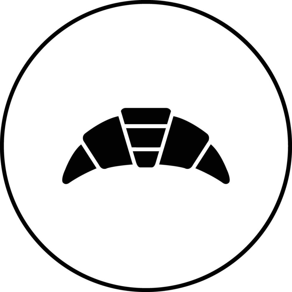 Croissant Vector Icon