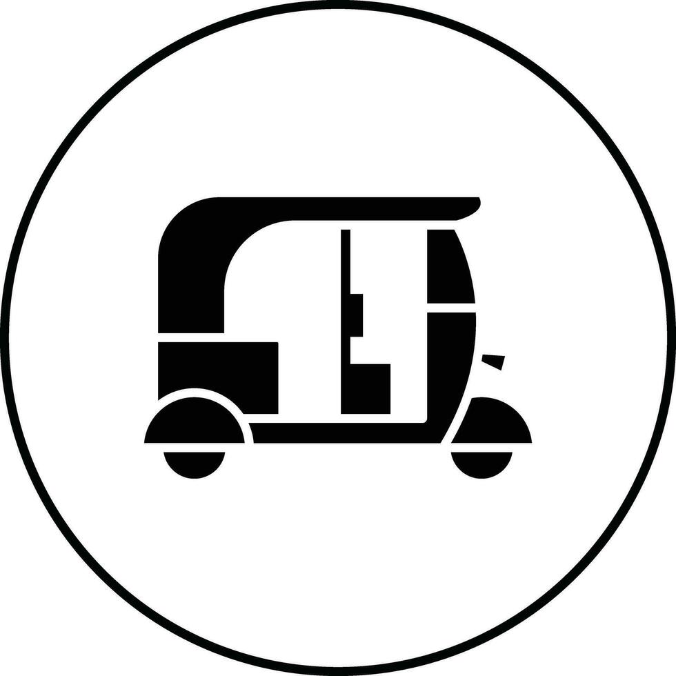 Tuk Tuk Vector Icon