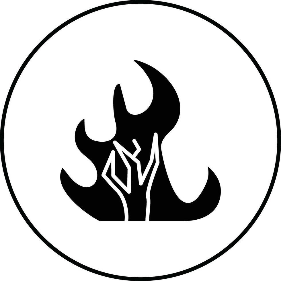 Wildfire Vector Icon
