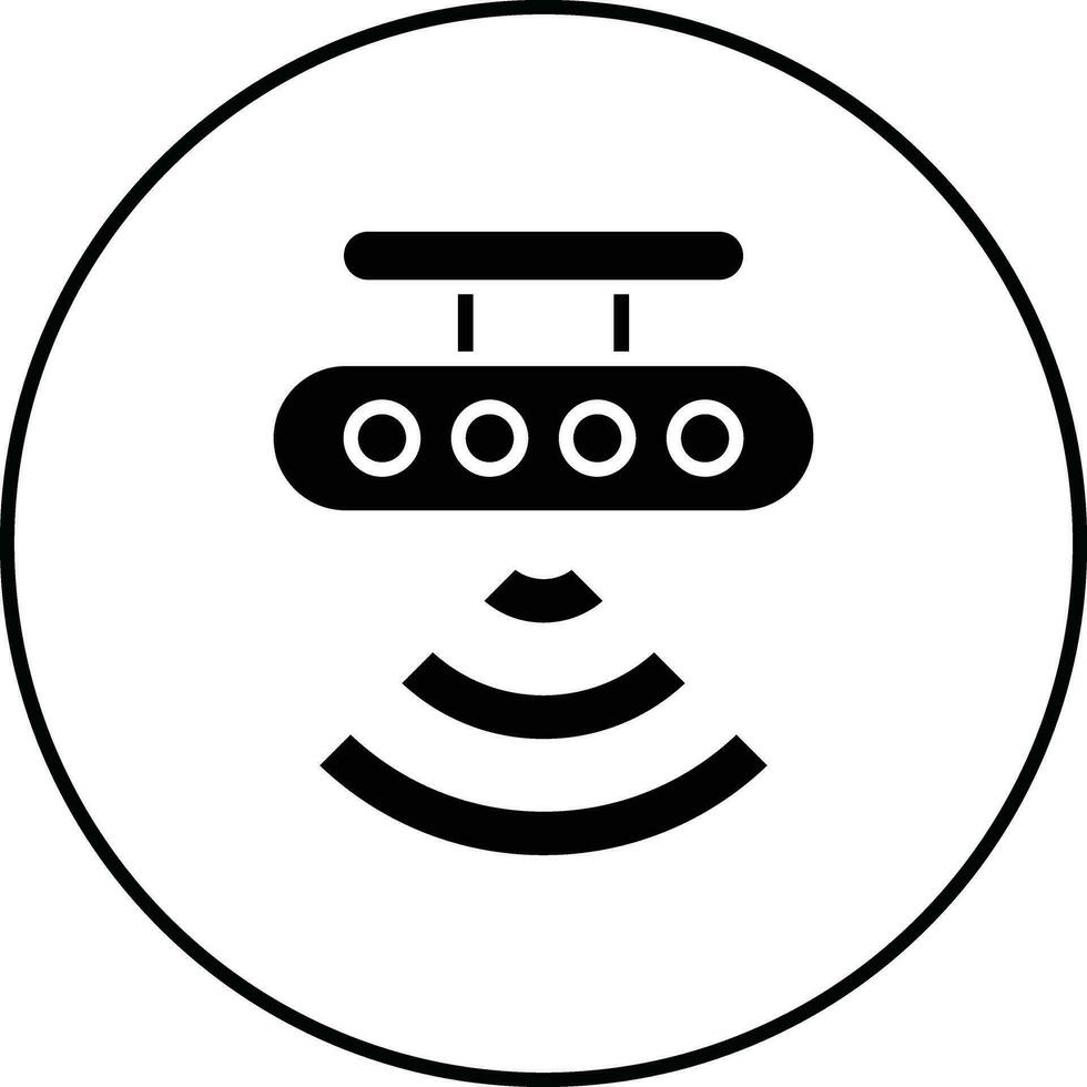 Motion Sensor Vector Icon