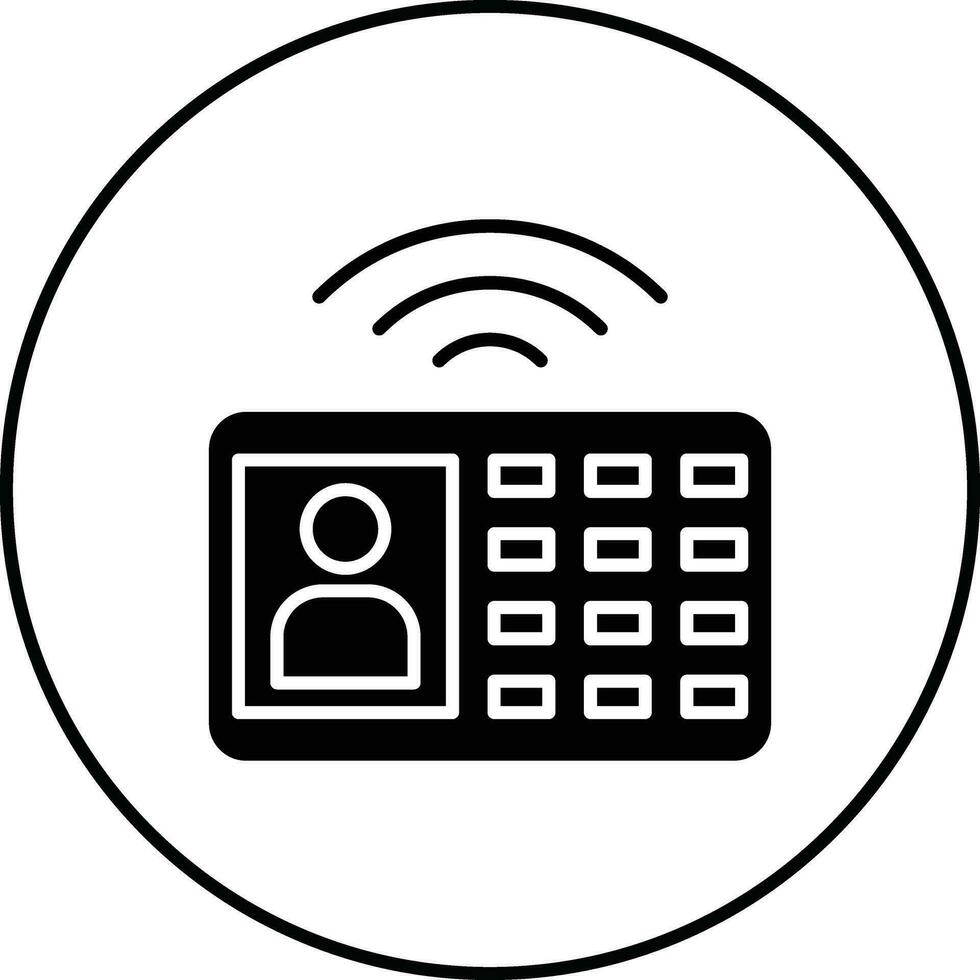 Intercom Vector Icon