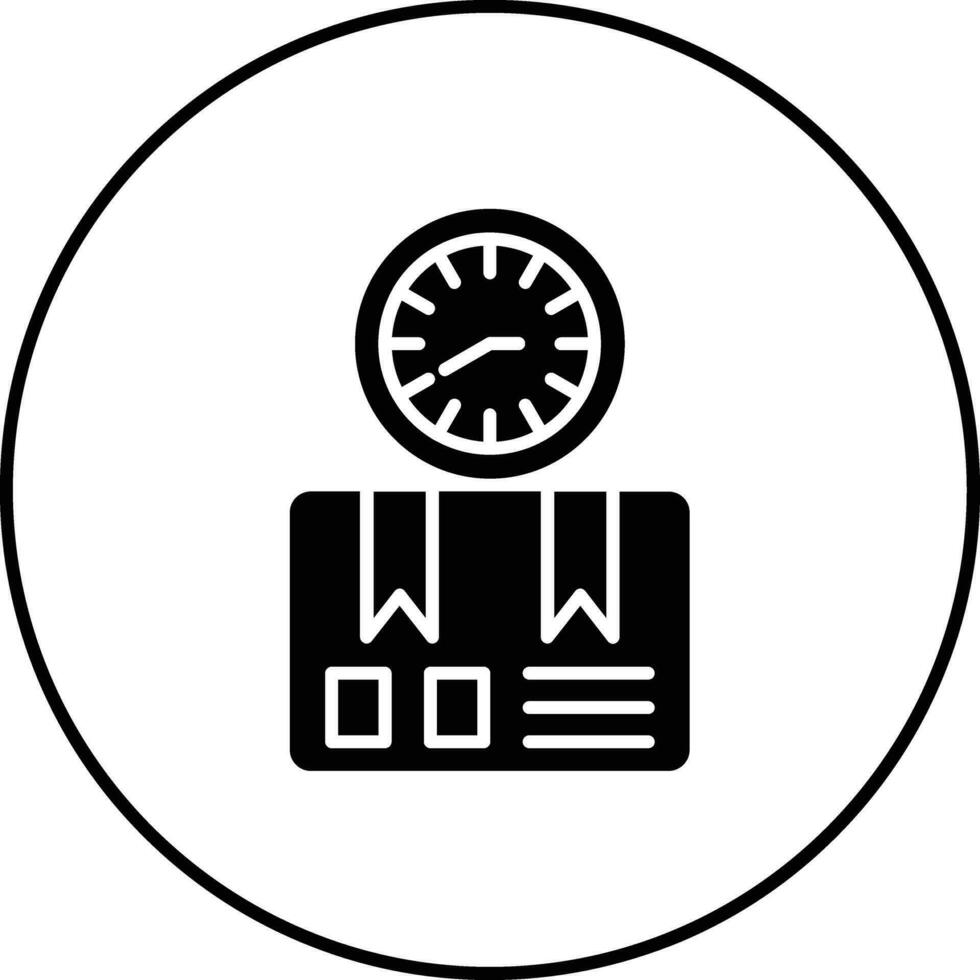 Delivery Time Vector Icon