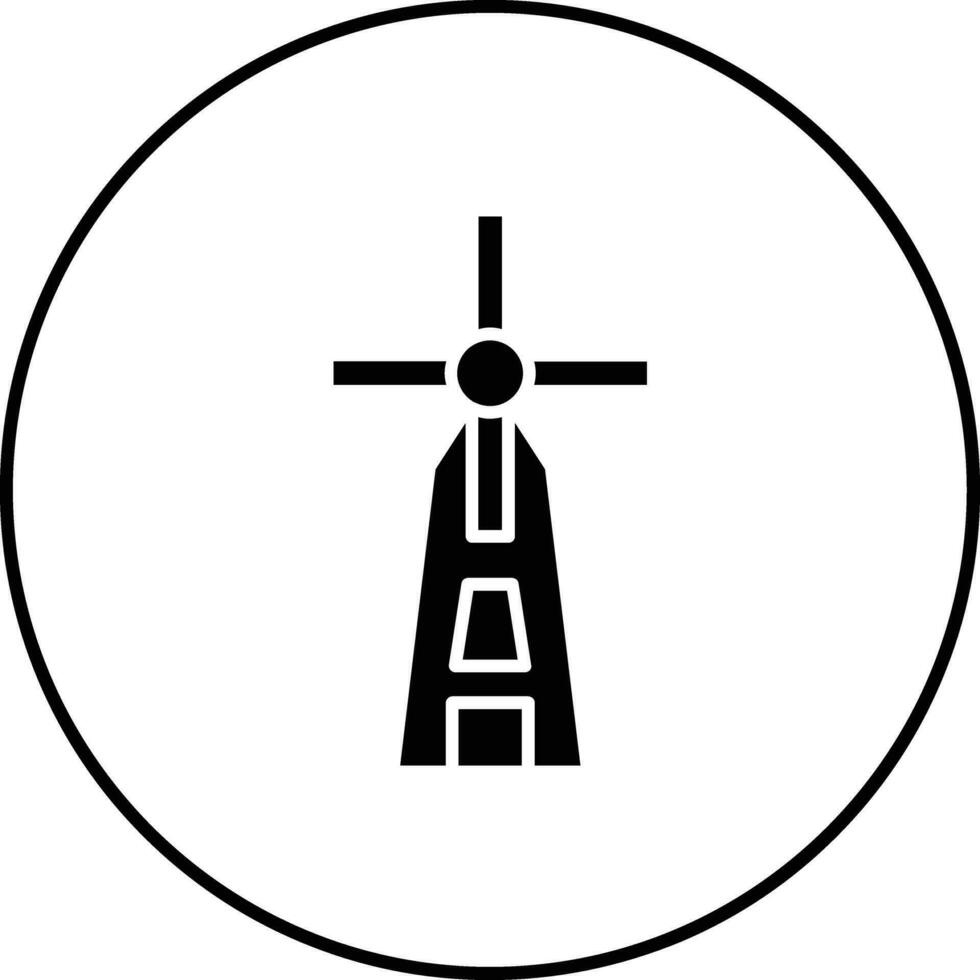 Windmill Vector Icon