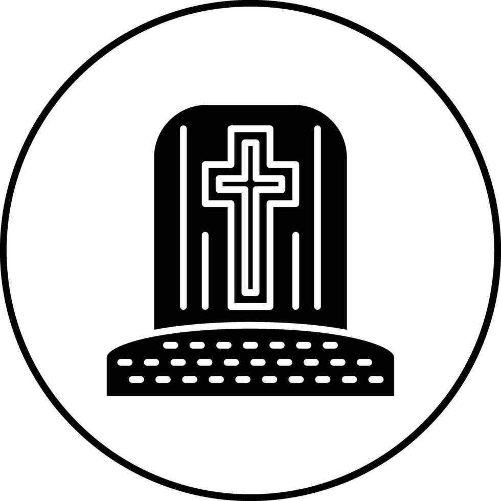 Cementery Vector Icon