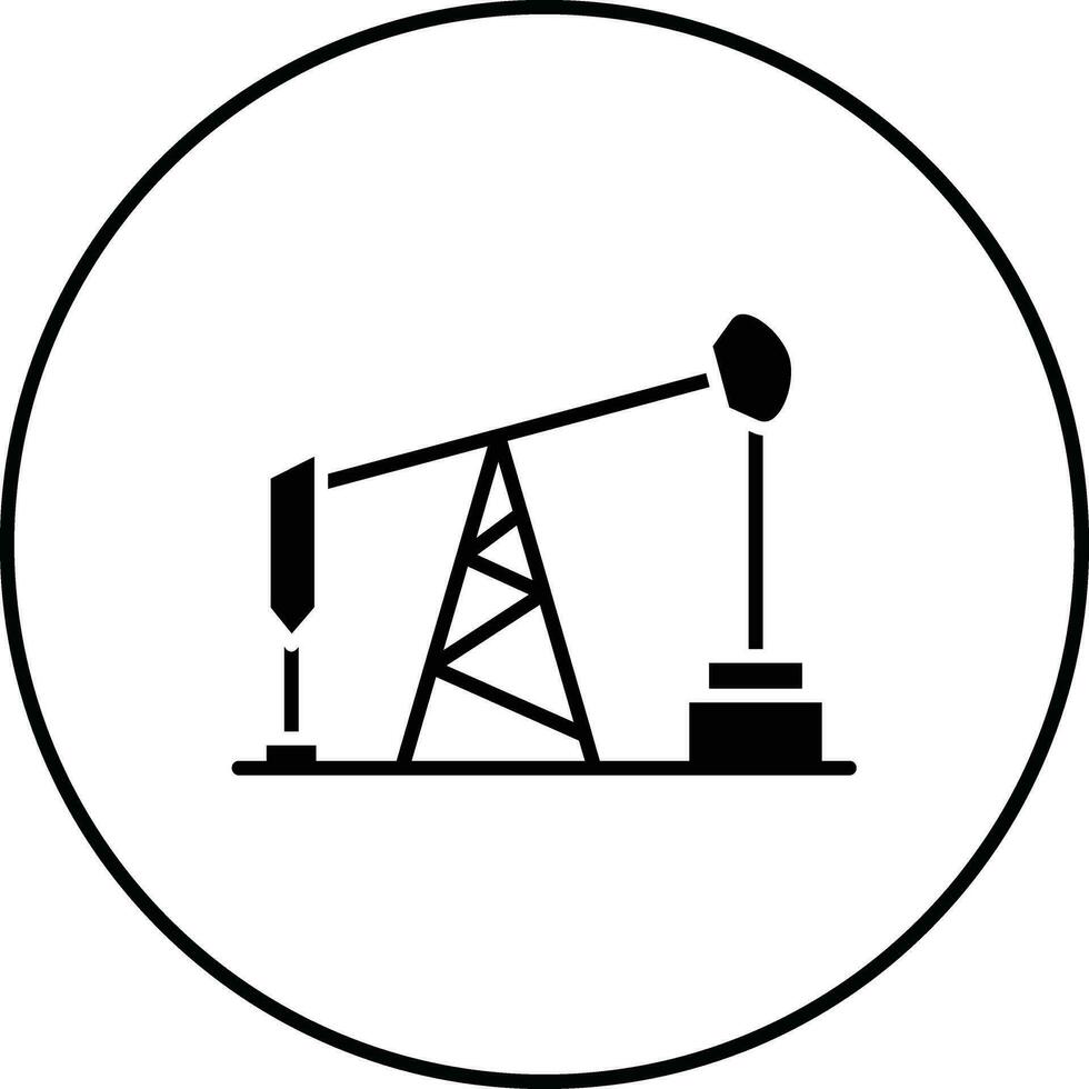 icono de vector de petróleo