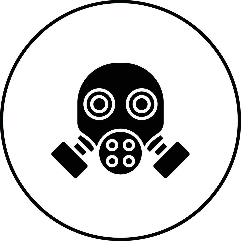 Gas Mask Vector Icon 31559992 Vector Art at Vecteezy
