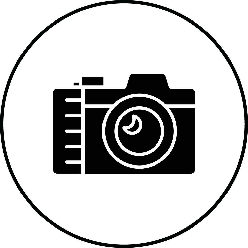 Compact Camera Vector Icon