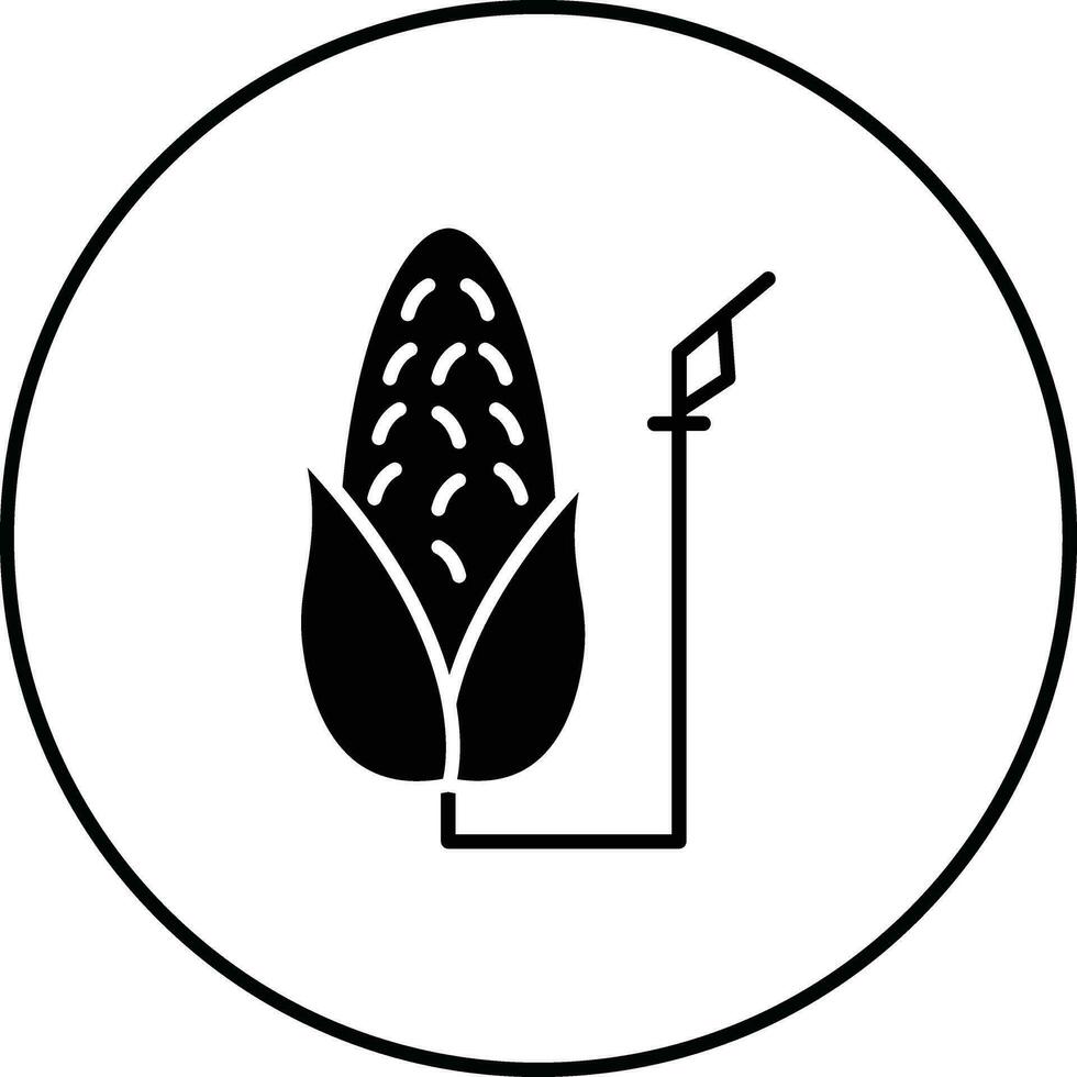 Corn Energy Vector Icon