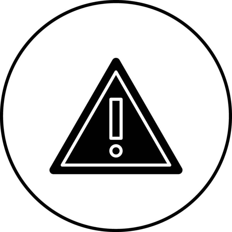 Danger Sign Vector Icon