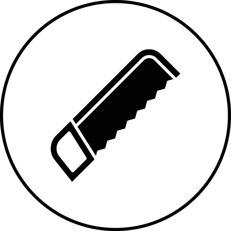 Hacksaw Vector Icon