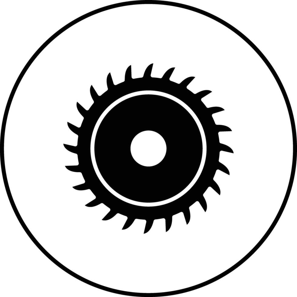 Circular Saw Vector Icon