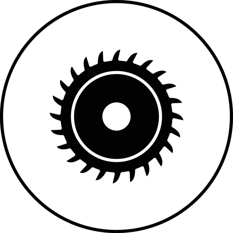 Circular Saw Vector Icon