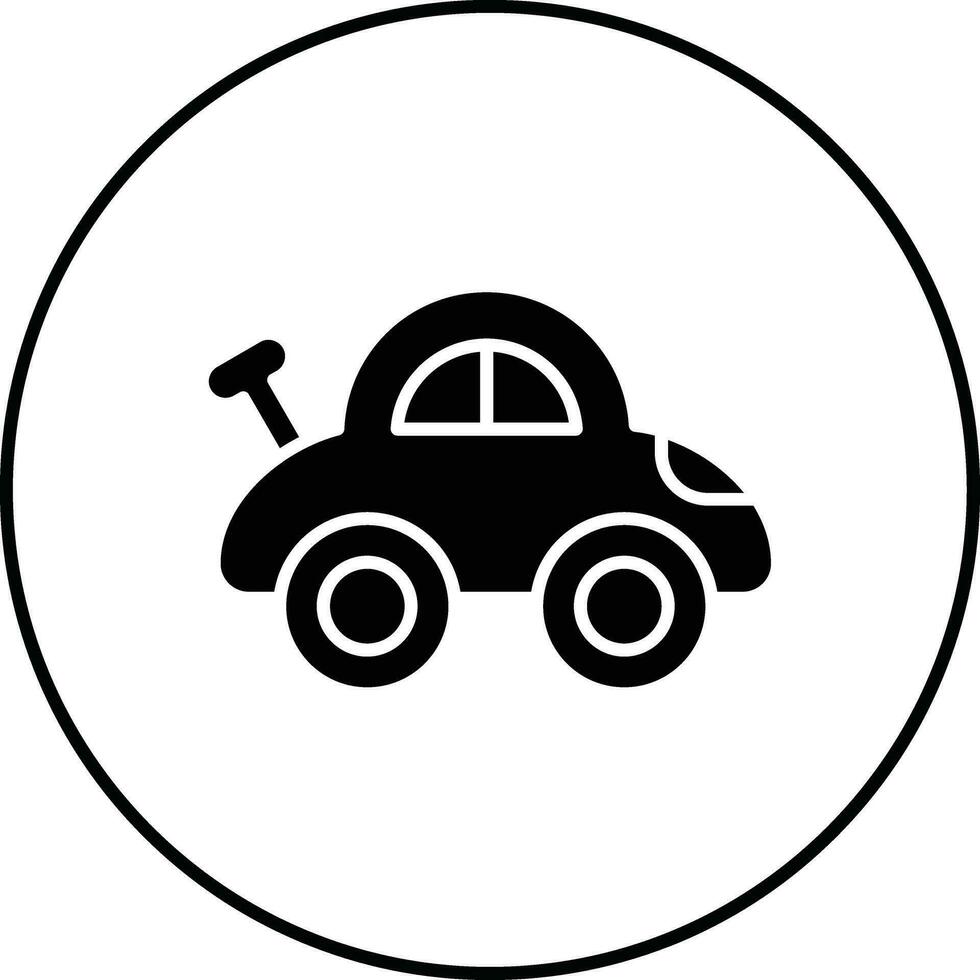 Car Toy Vector Icon