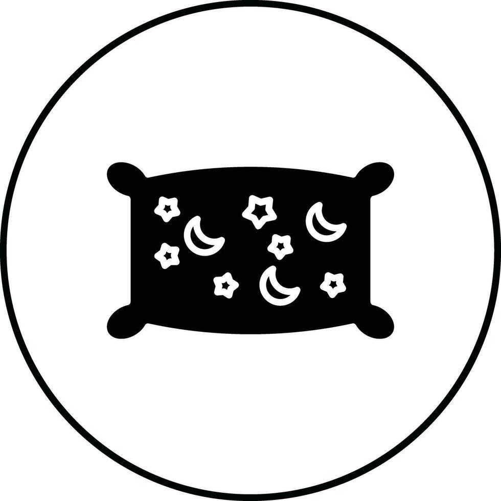 Baby Pillow Vector Icon