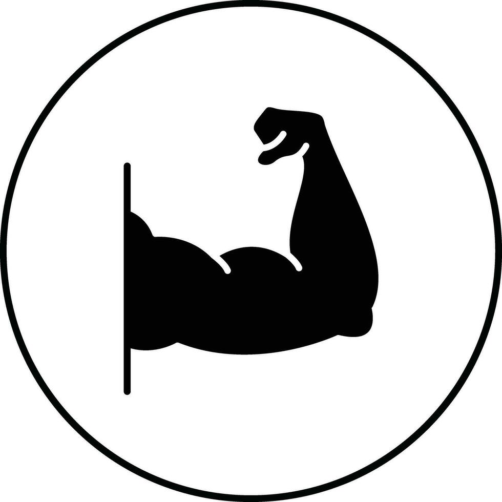 Arm Muscle Vector Icon