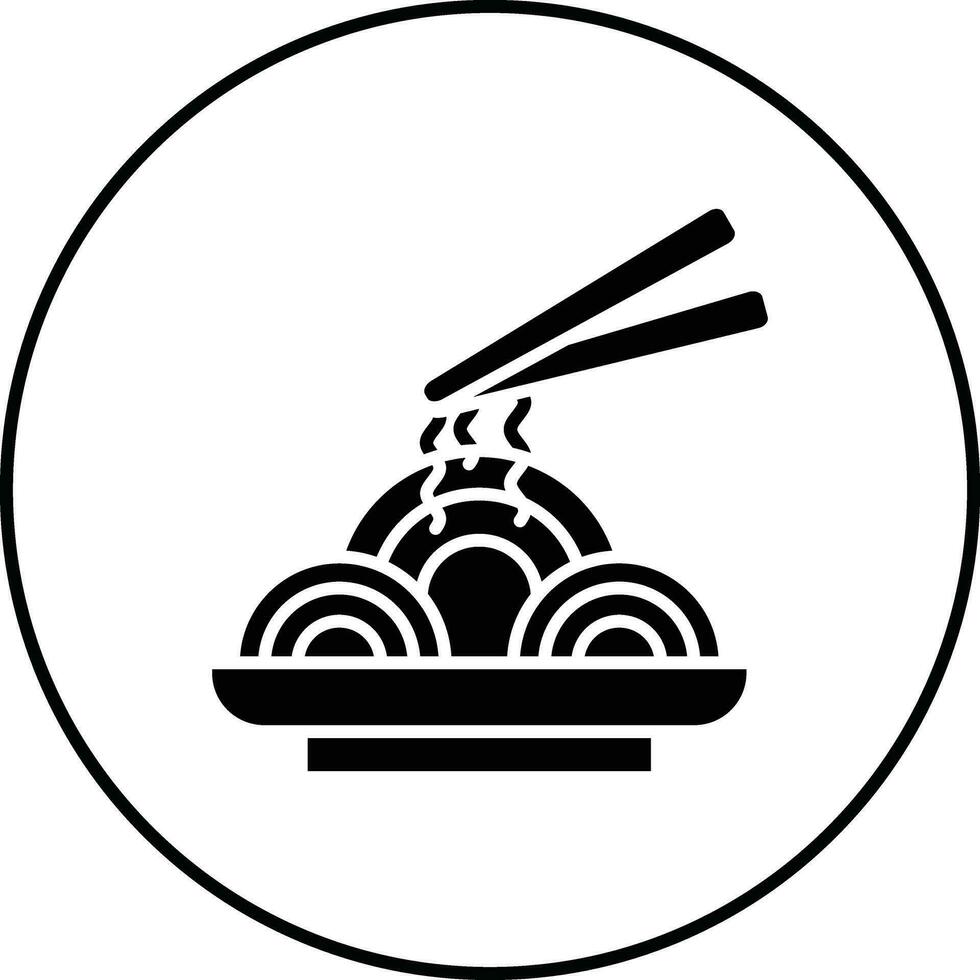 Pad Thai Vector Icon