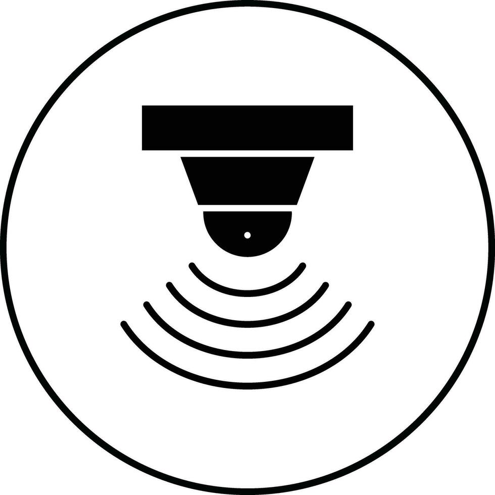 Motion Sensor Vector Icon